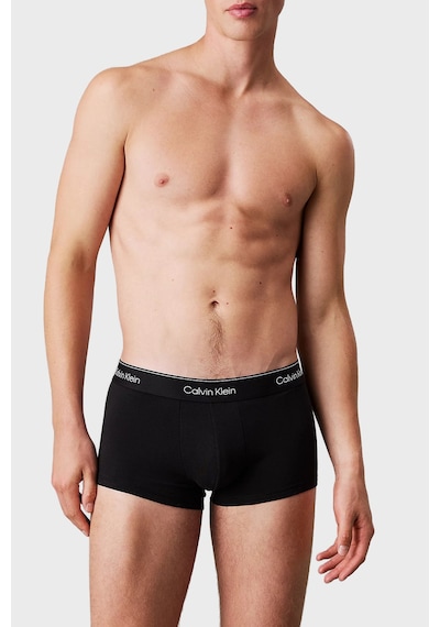 Calvin Klein Pamuklu Logolu 3 Pack Boxer Lv00nb4389w8o Erkek Boxer Lv00nb4389 W8o Siyah-buz Mavi-mavi