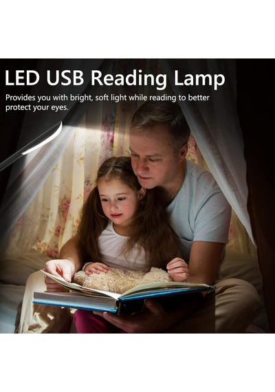 Usb Lamba, Kısılabilir Usb Işık, 2,8w Esnek Klavye Işığı, Pc Bilgisayar İçin, 14 Led İnci, 3 Kademeli Ayarlanabilir Parlaklık, Açma/kapama Dokunmatik Şalteri, D10 Usb Led Siyah