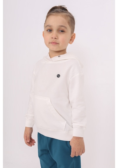 Toontoy Kids Toontoy Erkek Çocuk Relax Fit Kapüşonlu Cepli Hafif Düşük Omuz Baskılı Sweatshirt - 2 İplik Ekru Toontoy Kids Toontoy Erkek Çocuk Relax Fit Kapüşonlu Cepli Hafif Düşük Omuz Baskılı Sweatshirt - 2 İplik Ekru
