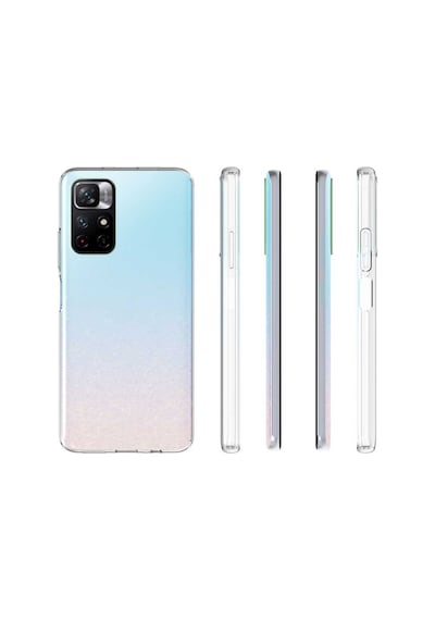 Zore Poco M4 Pro 5g Kılıf Nvth Süper Silikon Kapak - Renksiz