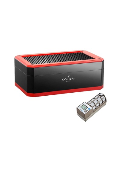 Colibri Rally Cigarspa Elektronik Nem. Puro Kutusu Siyah/kırmızı120's