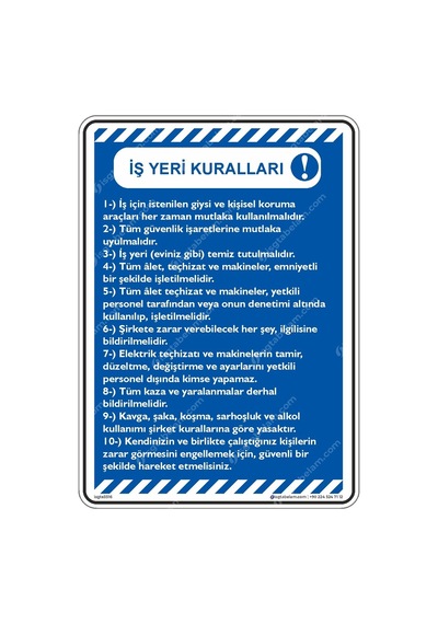 Iş Yeri Kuralları