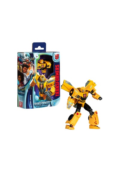 Transformers Earthspark Bumblebee Dönüşen Robot Figür Araçtan Robota