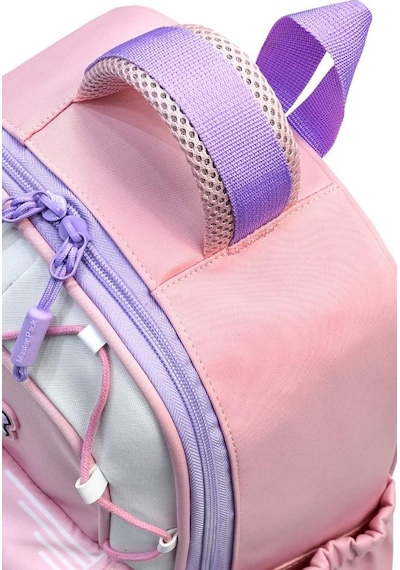 Kız Çocuk Anaokulu Çantası Ortopedik Ultra Lüx Kreş Çantası 33 25 Cm Su İtici Kumaş Sırt Çantası 157fb Pembe