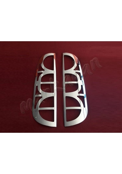 Db Chrome Fiat Doblo Stop Çerçeve Nikelajı 2006-2012 2 Parça P.Çe