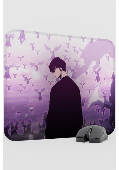 Solo Leveling Anime V5 - 48x40 Xl Gaming Kauçuk Kaymaz Taban Mouse Pad Fare Altlığı