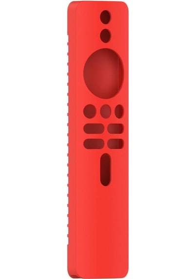 Xiaomi Xımr-m8 4s 4k Mibox Kumanda Uyumlu Silikon Koruma Kılıfı - Kırmızı