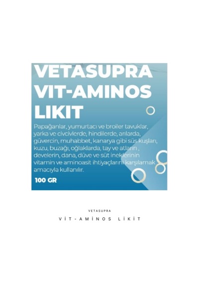 Vetasupra Vit-aminos Likit 100ml
