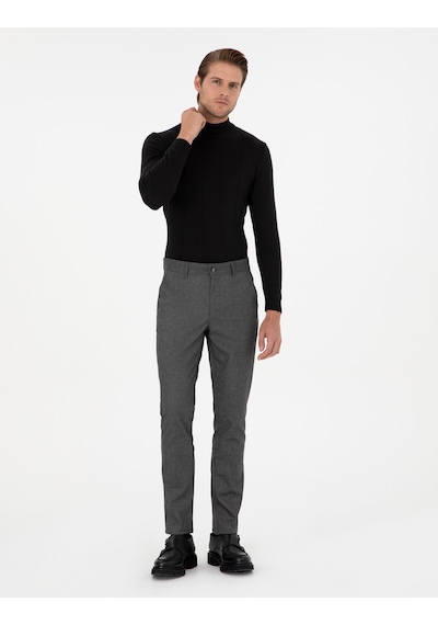 Pierre Cardin Erkek Gri Pantolon Kanvas-chino 50299539-vr024 Gri
