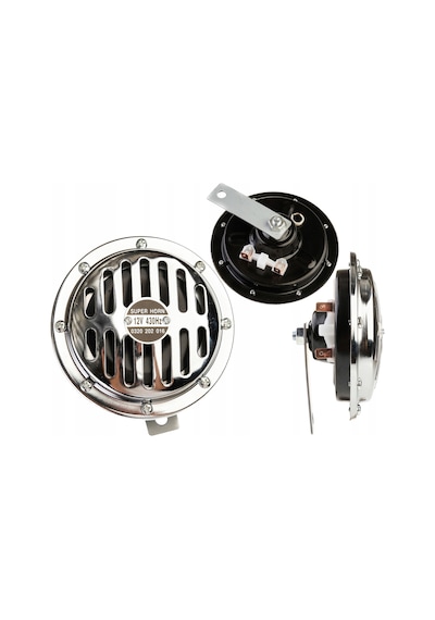 Super Horn Araç Otomobil 12 Volt Hella Tipi Korna Nikelajlı N11.914