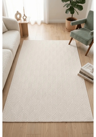 Youdayhomecollection Valen Model Halı 200x400 Bej