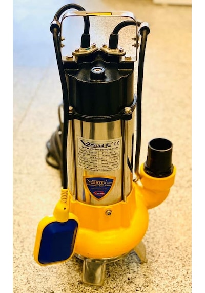 Vortex Vx 150M 1.5 Hp 2" 220V Pis Su Foseptik Dalgıç Pompa
