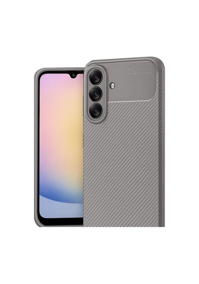 Samsung Galaxy A17 5g Auto Focus Karbon Kapak - Gri