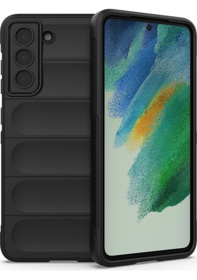 Samsung Galaxy Uyumlu S22 Plus Kılıf Optimum Lens Çerçeveli Silikon Kapak