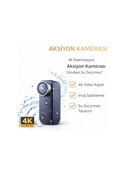 Mini Aksiyon Kamerası Renkli