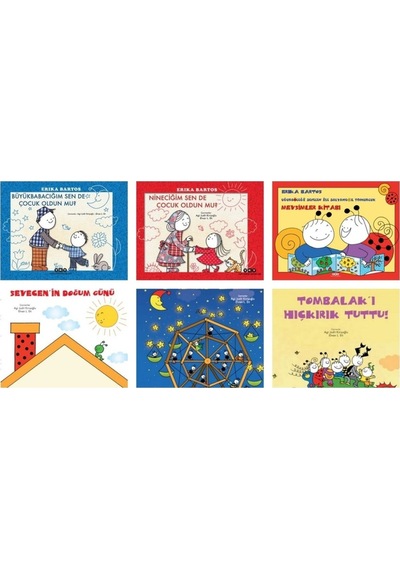 Erika Bartos Sen De Çocuk Oldun Mu Serisi 6 Kitap