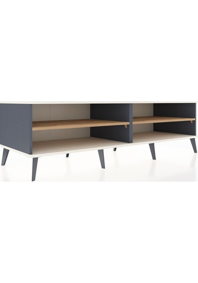 Kronos Tv Ünitesi 2 Raflı 176x59x51 Antrasit-aytaşı/çam Aytası/atlas Çam Kronos Tv Ünitesi 2 Raflı 176x59x51 Antrasit-aytaşı/çam Aytası/atlas Çam