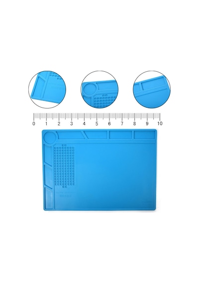 S130 Isıya Dayanıklı Silikon Ped Tamir Pedi 35X25 CM