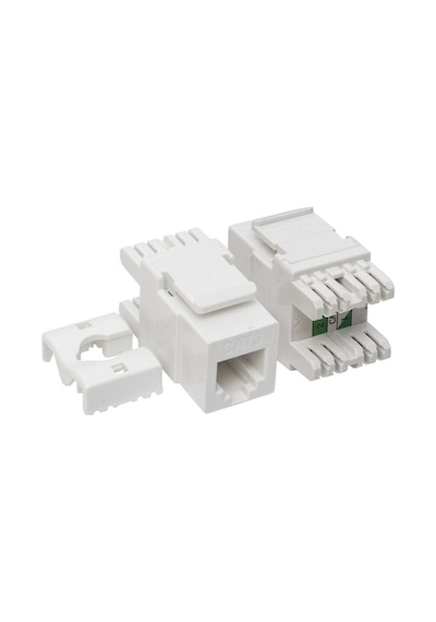 Cat3 Şase 6p4c 180 Derece (keystone Jack)