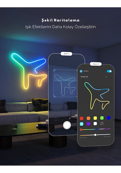 Govee 2.Nesil Neon Led Şerit 5 M Beyaz
