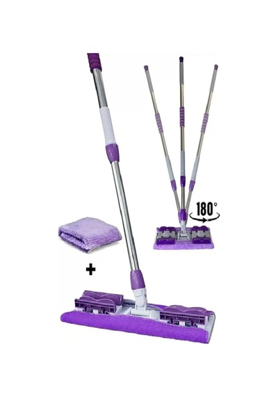 Dmr Teleskopik Uzatılabilir Tablet Palet Sihirli Mikrofiber Bezli Mop
