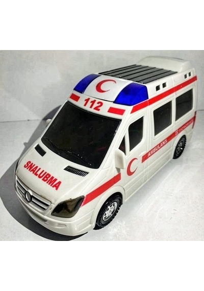 Kardelen Pilli Ambulans Büyük Boy Sesli Işıklı Ambulans