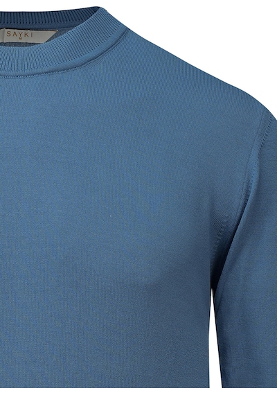 Hatemoğlu İndigo Regular Fit Yarım Balıkçı Yaka Rayon Kazak 2977637 Indigo