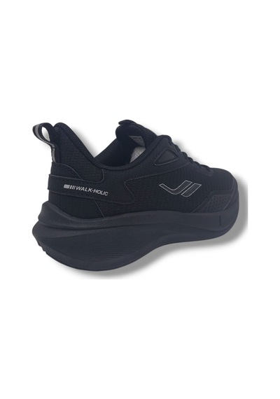 Lescon Street Runner Unisex Siyah File Yürüyüş Koşu Spor Ayakkabı Siyah