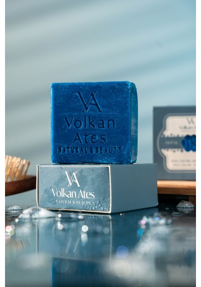 Volkan Ates Natural & Beauty Hyaluronik Asit Süngerli Doğal Sabun 150 Gr