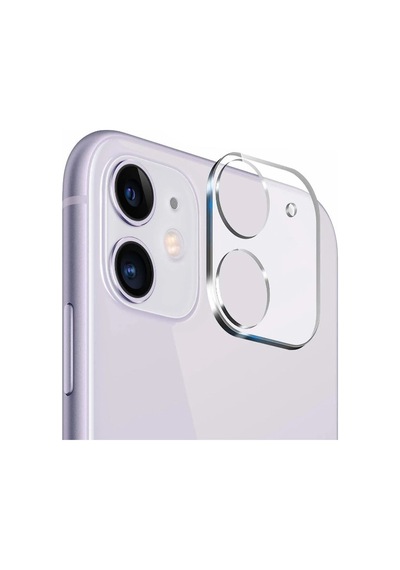 Nettech Apple Uyumlu iPhone 11 Şeffaf Çerçeveli Seri Kamera Cam
