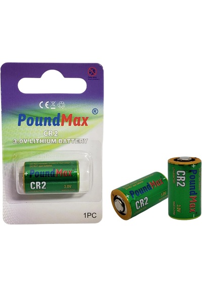 Poundmax Lityum Cr-2 Cr17355, Cr-2m, Dlcr2, Kcr2, 6206 Özel Pil, 3v 1x 1-paket