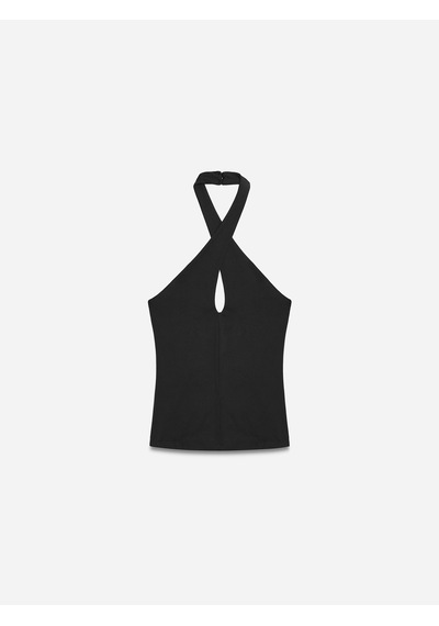 DİLVİN 21267 Halter Top-siyah