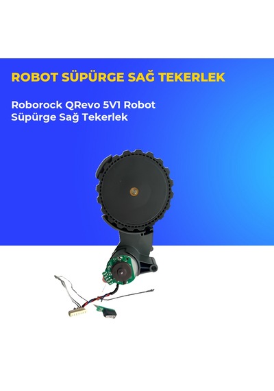 Roborock Qrevo 5v1 Robot Süpürge Sağ Tekerlek