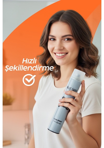 Akat Gardi Saç Spreyi Extra Strong No:2 Gri 400 Ml