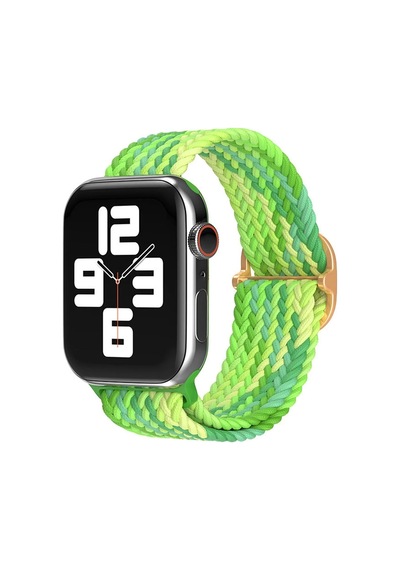 Znv Zenvia Mey İthalat Watch 38mm Star Kordon - Turkuaz-yeşil Znv2025 Cmn
