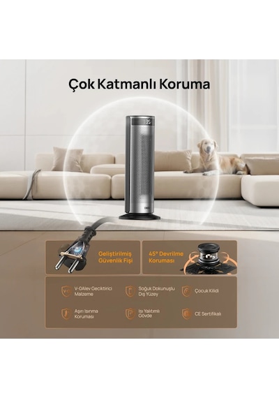 Dreo Solaris 628 Akıllı Elektrikli Isıtıcı