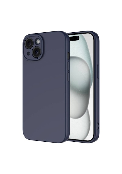 Apple Uyumlu iPhone 15 Plus İçi Kadife Kamera Korumalı Lansman Silikon Kılıf
