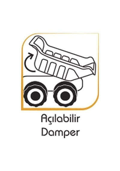 06 517 Power İkili Arabalı Kamyon S147850-30-1 Çok Renkli