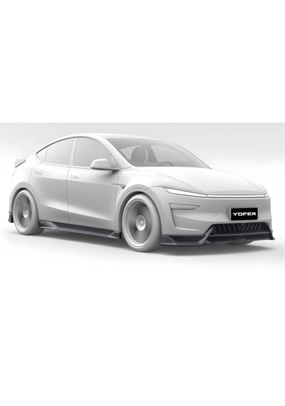 Tesla Juniper İçin Uyumlu Yofer Dizayn Mat Siyah Body Kit Seti
