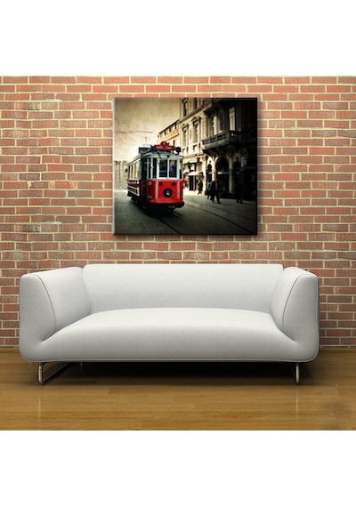 Tramvay İstanbul Kanvas Tablo 60x60cm