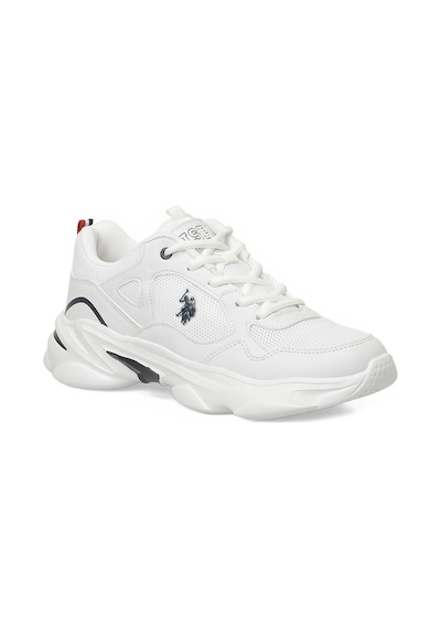 U.s. Polo Assn. Bob Wmn 6fx Beyaz Kadın Sneaker 000000000102203712 Beyaz