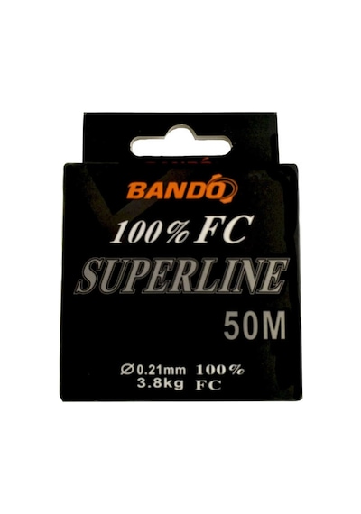 Bando Süperline %100 Fluorocarbon Misina 0.55mm - 50mt - 14.1kg