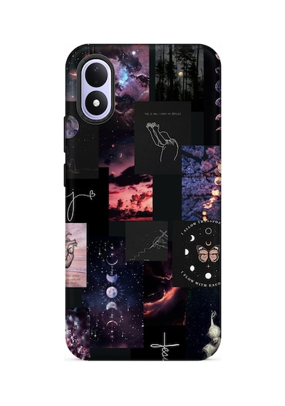 Kılıfland Xiaomi Redmi Note 17 5g Uyumlu Kılıf Boutique Baskılı Resimli Ay Pattern Pcode -030 Çok Renkli