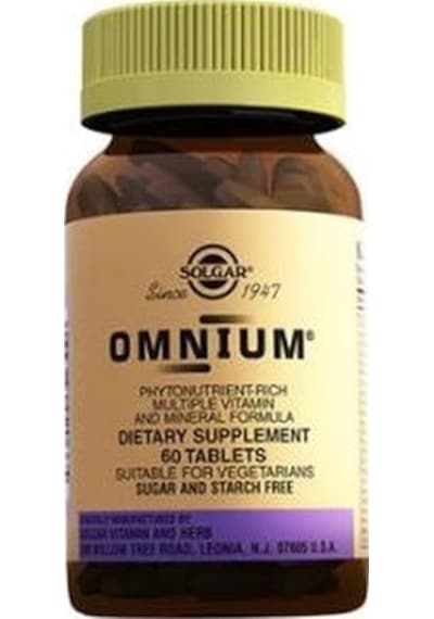 Solgar Omnium 60 Tablet