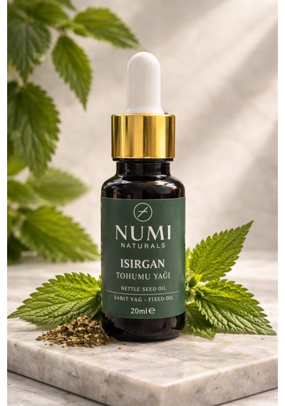 Isırgan Tohumu Yağı 20 Ml %100 Saf Nettle Seed Oil Saç Ve Cilt Bakım Yağı