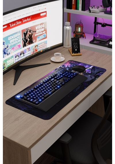 Solo Leveling Anime V2 - 70x30 Xl Gaming Kauçuk Kaymaz Taban Mouse Pad Fare Altlığı