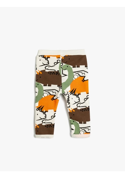 Koton Jogger Eşofman Altı Hayvanlar Baskılı Beli Bağlamalı Şardonlu Pamuklu Ekru Desenli 5wmb40015tk Ekru Koton Jogger Eşofman Altı Hayvanlar Baskılı Beli Bağlamalı Şardonlu Pamuklu Ekru Desenli 5wmb40015tk Ekru