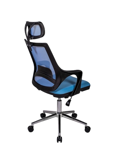 Ofisbazaar Buya Fileli Ofis Koltuğu Ergonomik Ve Modern Tasarım Açık Mavi Mavi