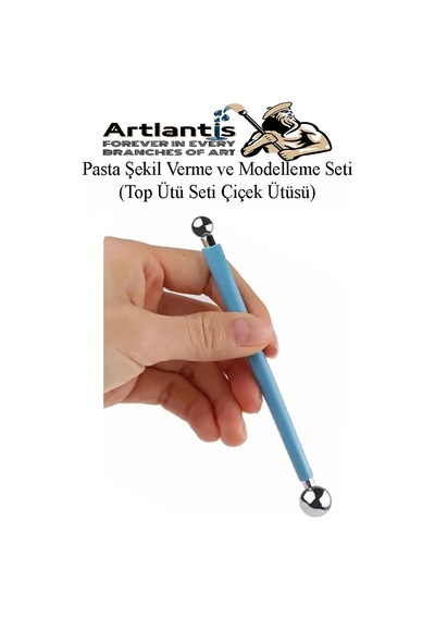 Top Uçlu Pasta Şekil Verme Ve Modelleme Seti 4 Lü 1 Paket Top Ütü Çiçek Ütüsü Şeker Hamuru Şekillendirme Pasta Fondan