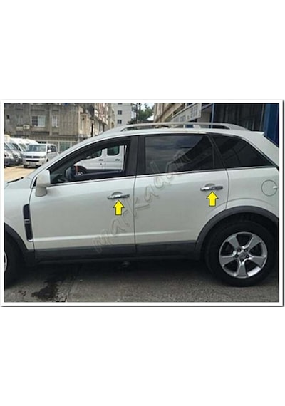 Markadan Opel Antara Krom Kapı Kolu 2007 Sonrası 4 Kapı  Paslanmaz
